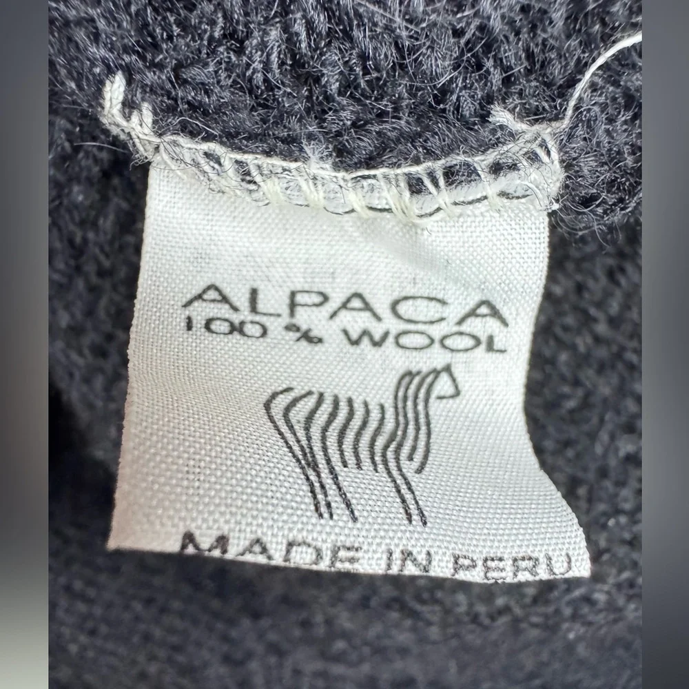 Trails Of The Andes Hand Knit Peruvian Alpaca Wool Sweater‎ Women’s Sweater XXL